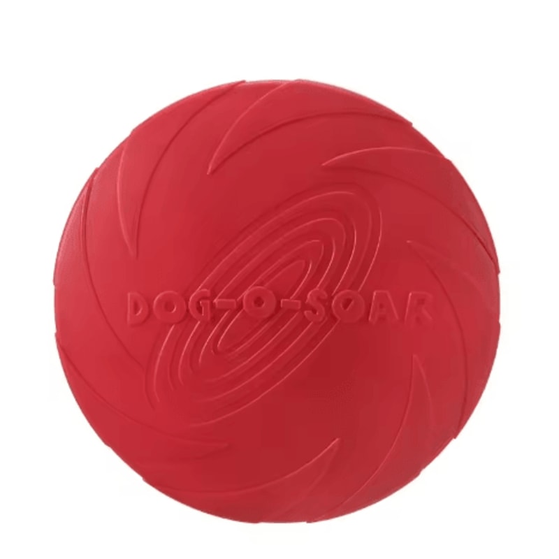 Interactive Silicone Flying Disc Toy For Dogs Cats Chew Resistant Training Flying Saucer 2