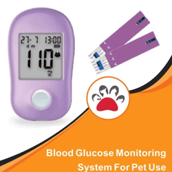 professional pet blood glucose monitoring system – diabetes management meter for dogs & cats