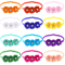Cute Flower Pet Bow Ties With Diamond Accents Colorful Grooming Accessories For Dogs Cats 50100PC 6