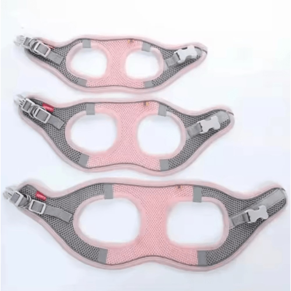 Reflective Breathable Pet Harness Leash Set For Small Medium Dogs And Cats 6