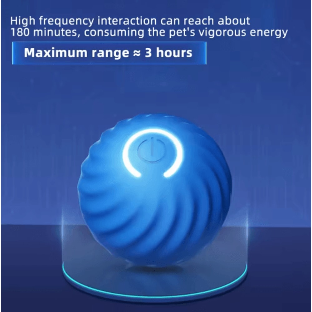 Smart Interactive Rolling Ball Toy For Dogs Cats Automatic Jumping Pet Entertainment Ball 7