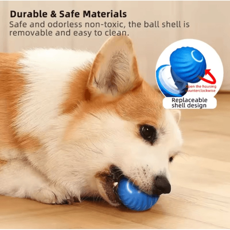 Smart Interactive Rolling Ball Toy For Dogs Cats Automatic Jumping Pet Entertainment Ball 8