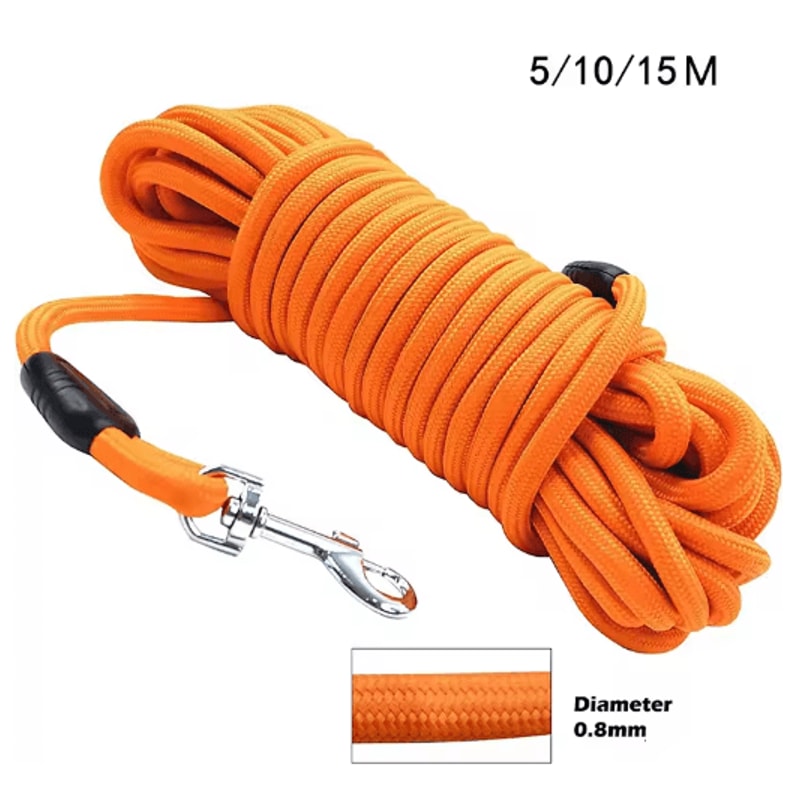 Long Pet Tracking Training Tow Rope Durable Nylon Dog Lead For Medium Large Dogs 0