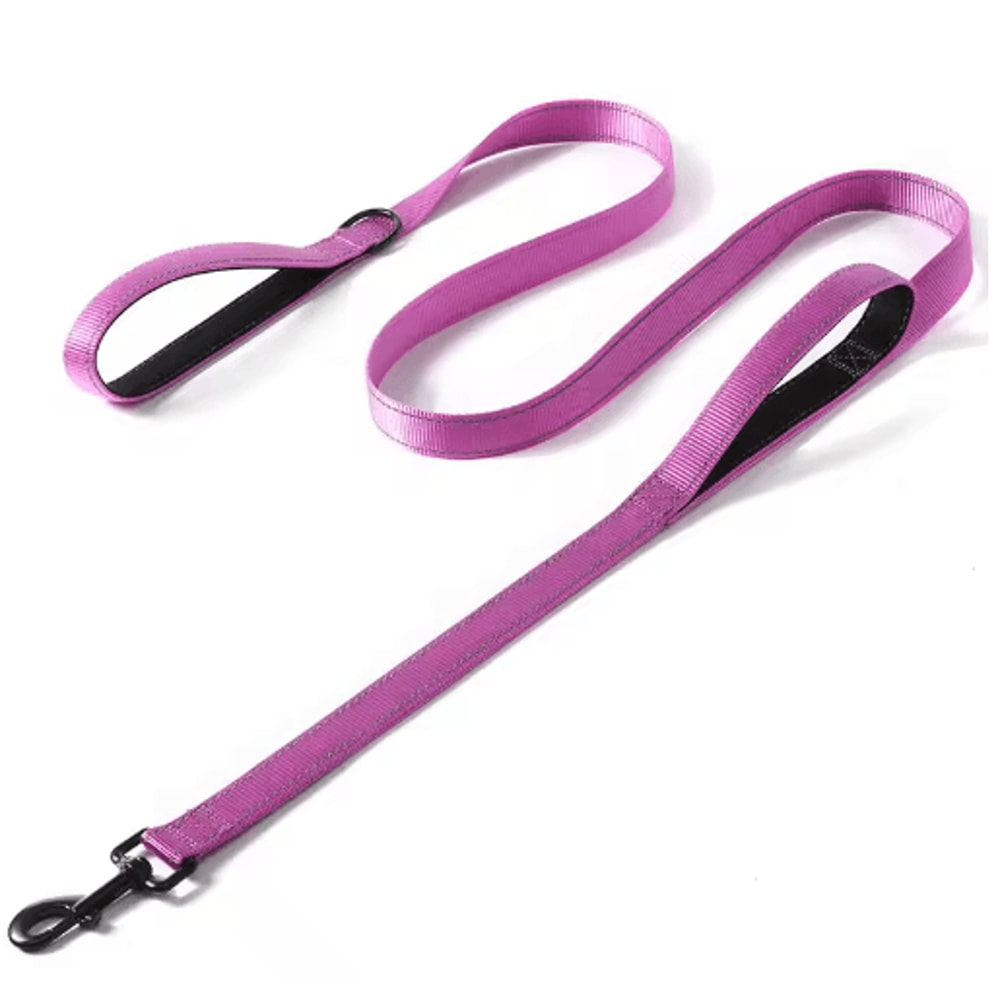 Heavy Duty Double Handle Dog Leash For Training Walking 3