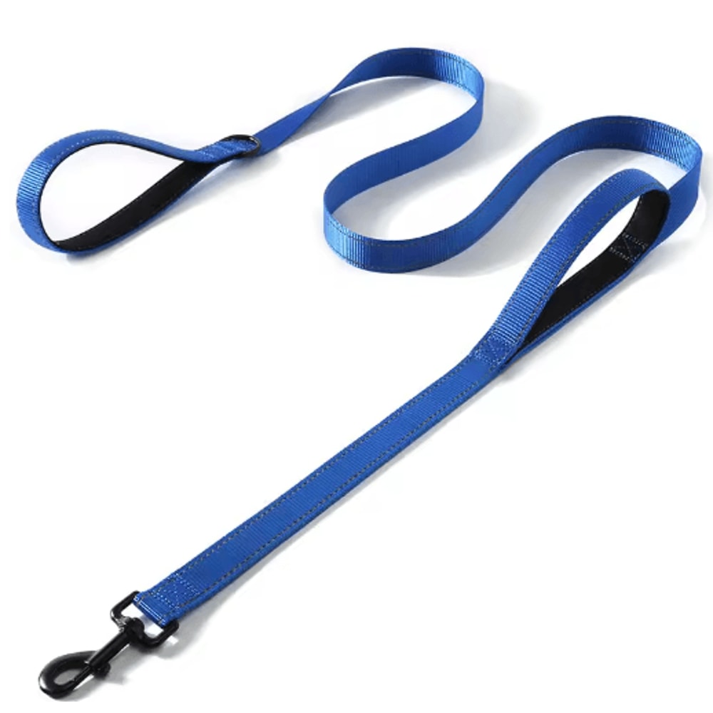 Heavy Duty Double Handle Dog Leash For Training Walking 5