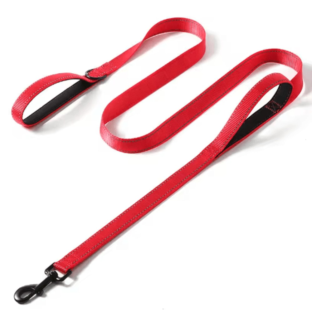 Heavy Duty Double Handle Dog Leash For Training Walking 6