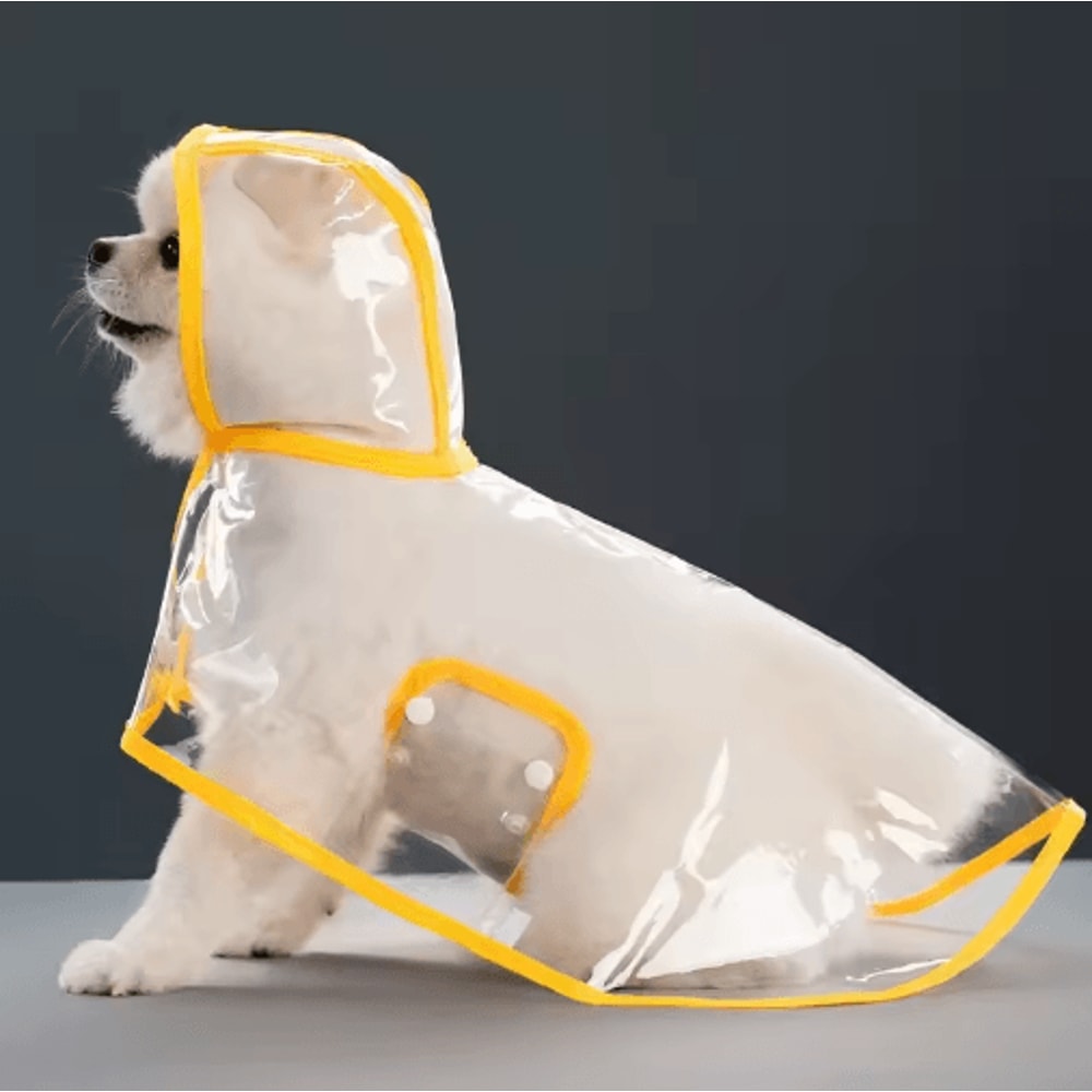 Transparent Waterproof Dog Raincoat For Small Large Dogs XS8XL 3