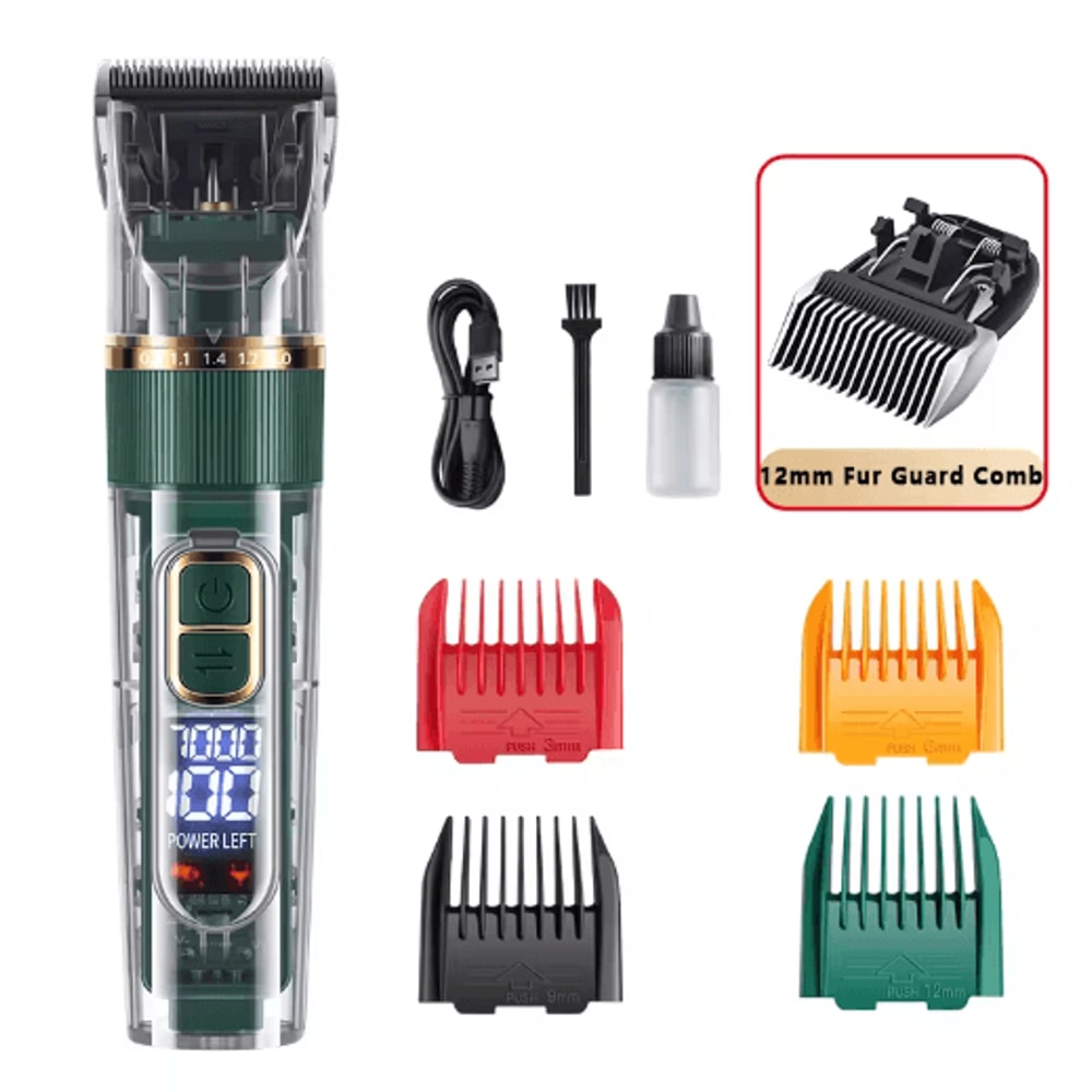 Professional Rechargeable Dog Clipper Pet Grooming Trimmer For Dogs Cats 1