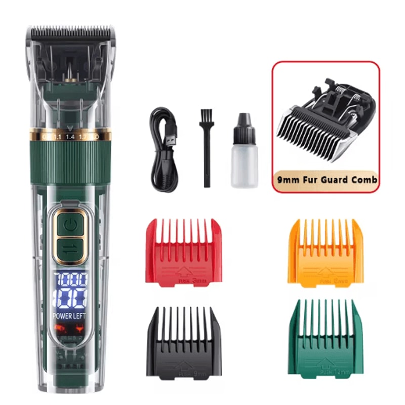 Professional Rechargeable Dog Clipper Pet Grooming Trimmer For Dogs Cats 2