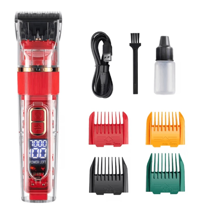 Professional Rechargeable Dog Clipper Pet Grooming Trimmer For Dogs Cats 10