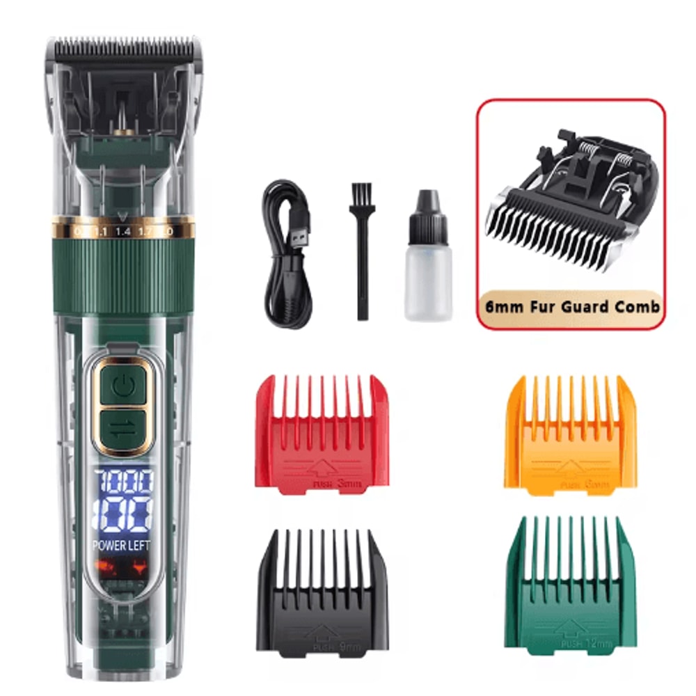 Professional Rechargeable Dog Clipper Pet Grooming Trimmer For Dogs Cats 3