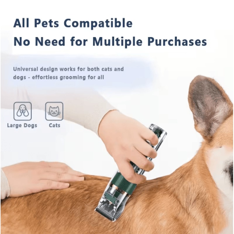 Professional Rechargeable Dog Clipper Pet Grooming Trimmer For Dogs Cats 13