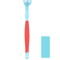 3Sided Pet Toothbrush For Dogs Cats Deep Cleaning Dental Care Brush 4