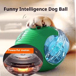 smart automatic rolling dog ball rechargeable interactive toy for puppies & dogs