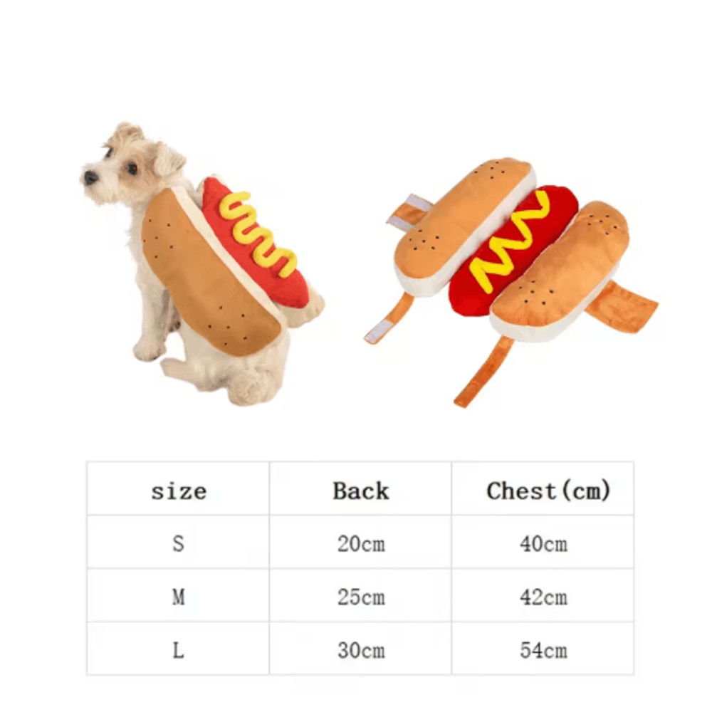 Funny Holiday Pet Costume Adjustable Cosplay Outfit For Dogs Cats 5