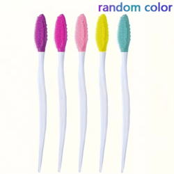 soft double sided dog toothbrush set gentle pet teeth cleaning brushes 5/10pcs