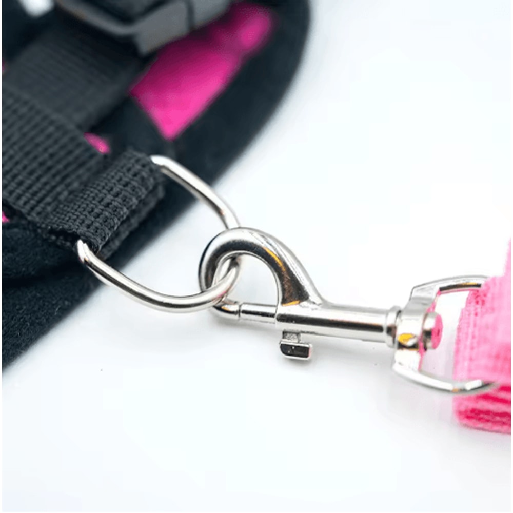 Breathable Summer Dog Harness Leash Set Lightweight Pet Chest Vest For Small Dogs Cats 11