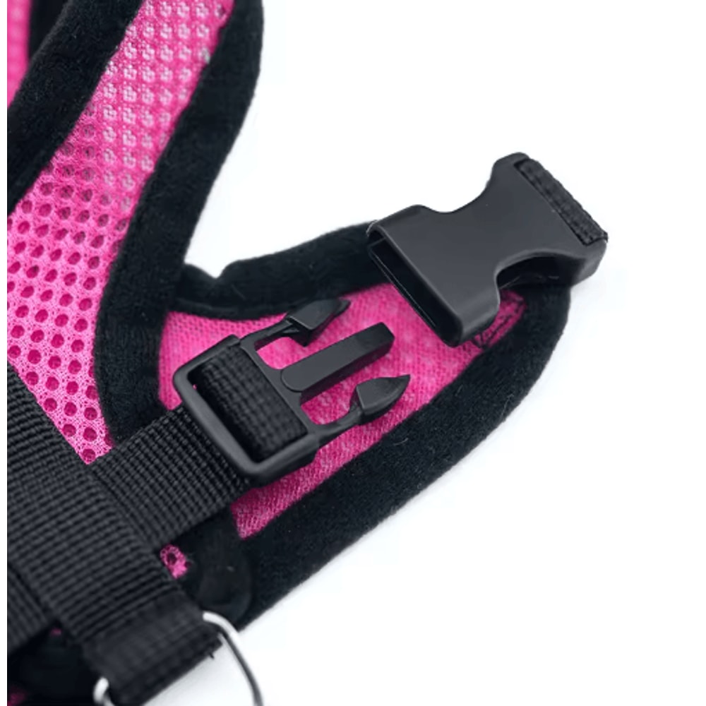 Breathable Summer Dog Harness Leash Set Lightweight Pet Chest Vest For Small Dogs Cats 12