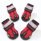 Reflective Waterproof Dog Boots AntiSkid Winter Shoes For Medium Large Dogs 1