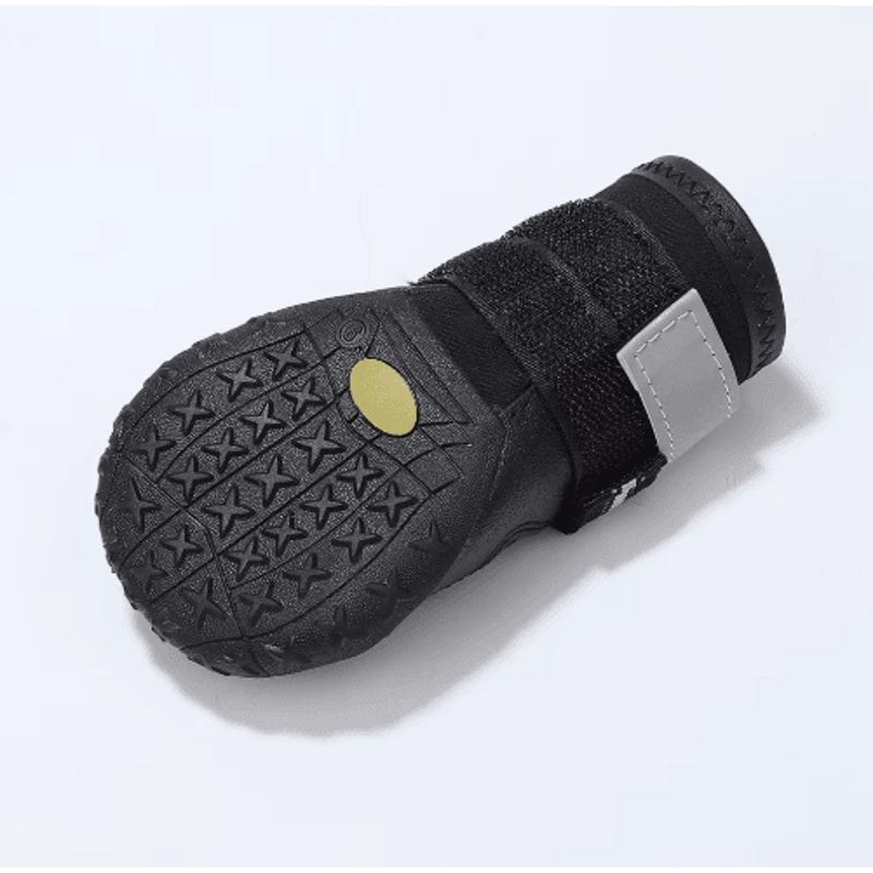 Reflective Waterproof Dog Boots AntiSkid Winter Shoes For Medium Large Dogs 3