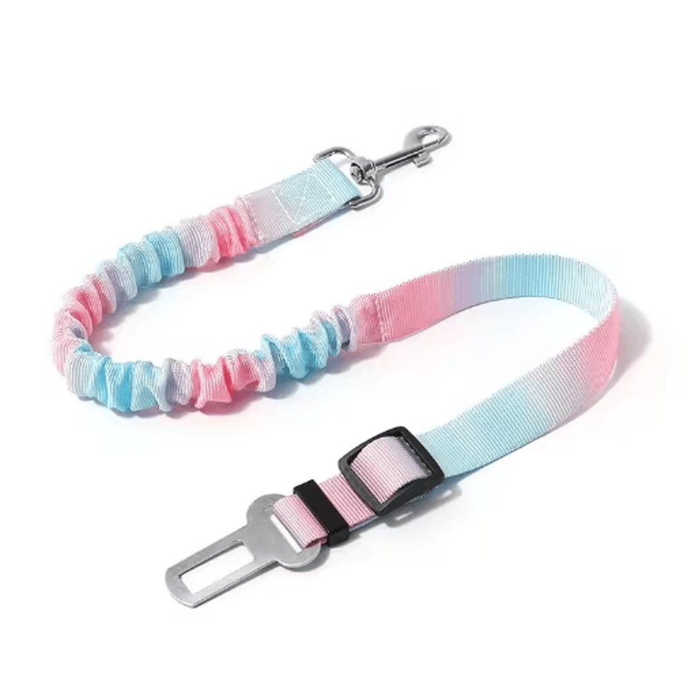 Adjustable Car Safety Buckle Dog Leash Gradient Pet Seat Belt For Safe Travel 3