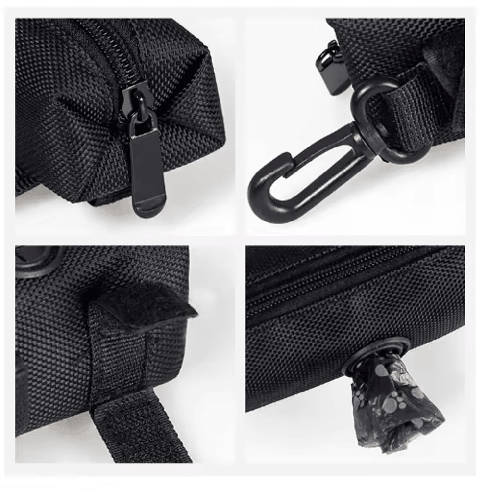 Portable Dog Poop Bag Holder Pet Waste Bag Dispenser Container GQJ02 10