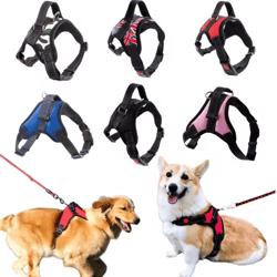 strong adjustable dog harness vest – comfortable walking harness for small to large dogs