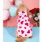 Heart Print Winter Dog Hoodie Super Soft Warm Pet Jacket For Small Medium Dogs 4