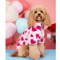 Heart Print Winter Dog Hoodie Super Soft Warm Pet Jacket For Small Medium Dogs 0