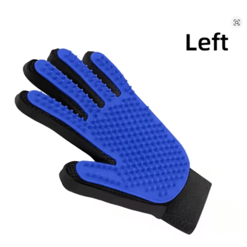 Pet Grooming Glove Brush Gentle Deshedding Massage Hair Remover For Dogs And Cats 6