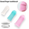 Silicone Pet Finger Toothbrush Gentle Oral Cleaning Brush For Dogs And Cats 0