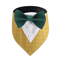 Sucado Wedding Dog Bandana Tuxedo Adjustable Formal Pet Scarf For Parties Special Occasions 1
