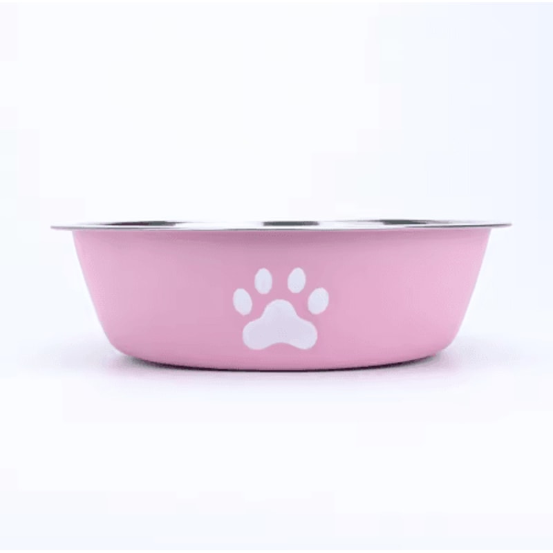 Stainless Steel Pet Feeding Bowl NonSlip Food Water Dish For Dogs And Cats 1