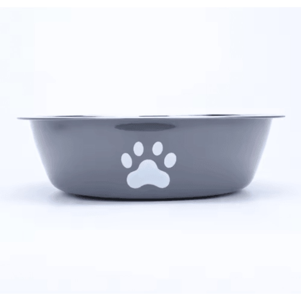 Stainless Steel Pet Feeding Bowl NonSlip Food Water Dish For Dogs And Cats 3