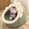 SelfWarming Pet Tent Bed Foldable Cat Cave House For Small Dogs And Cats 1