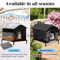 Insulated Outdoor Cat House Warm Winter Shelter With Cushion Shelf For Stray Cats And Kittens 2