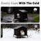 Insulated Outdoor Cat House Warm Winter Shelter With Cushion Shelf For Stray Cats And Kittens 5