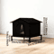 Insulated Outdoor Cat House Warm Winter Shelter With Cushion Shelf For Stray Cats And Kittens 6