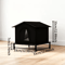 Insulated Outdoor Cat House Warm Winter Shelter With Cushion Shelf For Stray Cats And Kittens 6