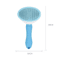 Pet Hair Removal Comb Floating Fur Cleaning Brush For Dogs And Cats 4