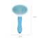 Pet Hair Removal Comb Floating Fur Cleaning Brush For Dogs And Cats 4