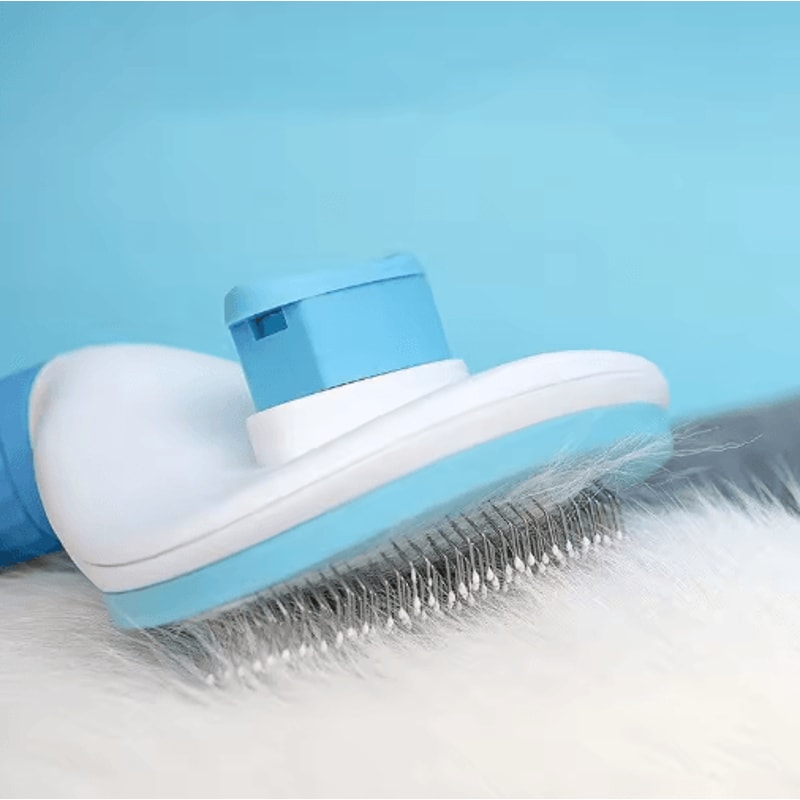 Pet Hair Removal Comb Floating Fur Cleaning Brush For Dogs And Cats 5