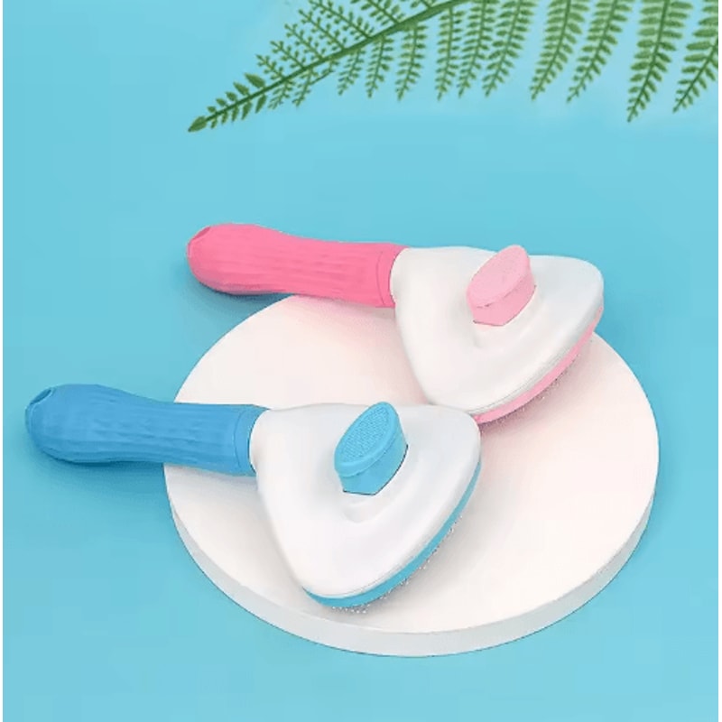 Pet Hair Removal Comb Floating Fur Cleaning Brush For Dogs And Cats 8