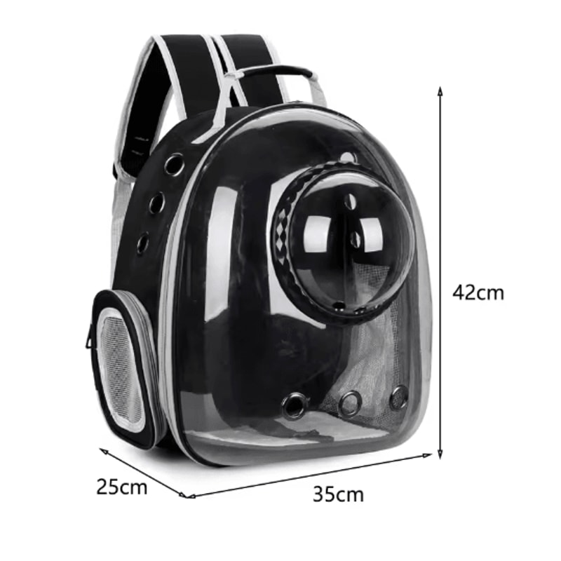 Transparent Bubble Pet Carrier Backpack Breathable Travel Backpack For Cats Small Pets 4
