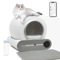 DOEL Smart Automatic Cat Litter Box 65L Self Cleaning Cat Toilet With App Control WiFi 1
