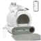 DOEL Smart Automatic Cat Litter Box 65L Self Cleaning Cat Toilet With App Control WiFi 0