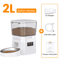ROJECO Automatic Pet Feeder Smart Dry Food Dispenser For Cats Dogs 2