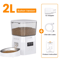 ROJECO Automatic Pet Feeder Smart Dry Food Dispenser For Cats Dogs 2