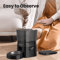 ROJECO Automatic Pet Feeder Smart Dry Food Dispenser For Cats Dogs 7