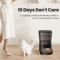 ROJECO Automatic Pet Feeder Smart Dry Food Dispenser For Cats Dogs 8